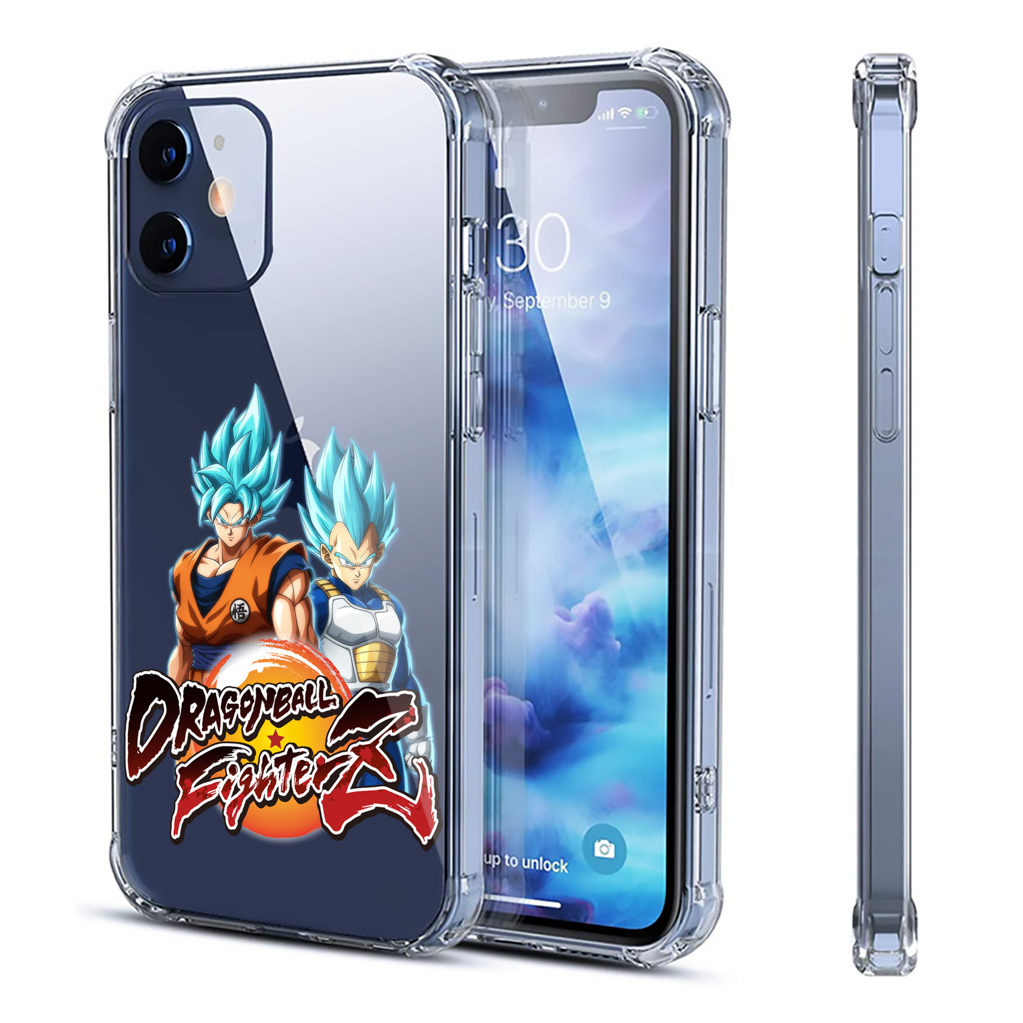 （画像用） ドラゴンボール DRAGON BALL 【iPhone 12シリーズ対応】透明スマホケース（クリアソフトケース）